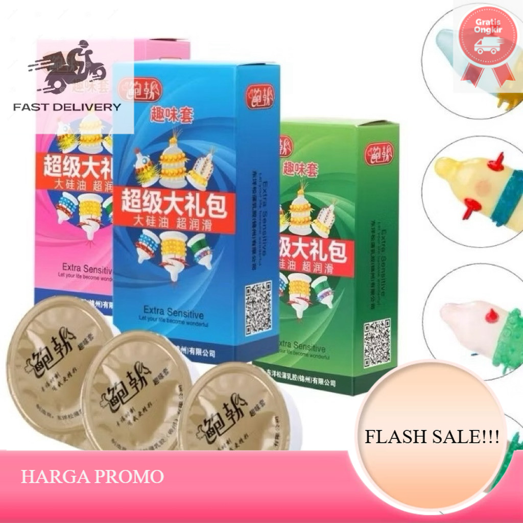 

【 Top 】Tersedia Spike Barberman Premium Condom 1 Box isi 6 | Kondom Barberman Kondom Spike Barbedmen Premium New