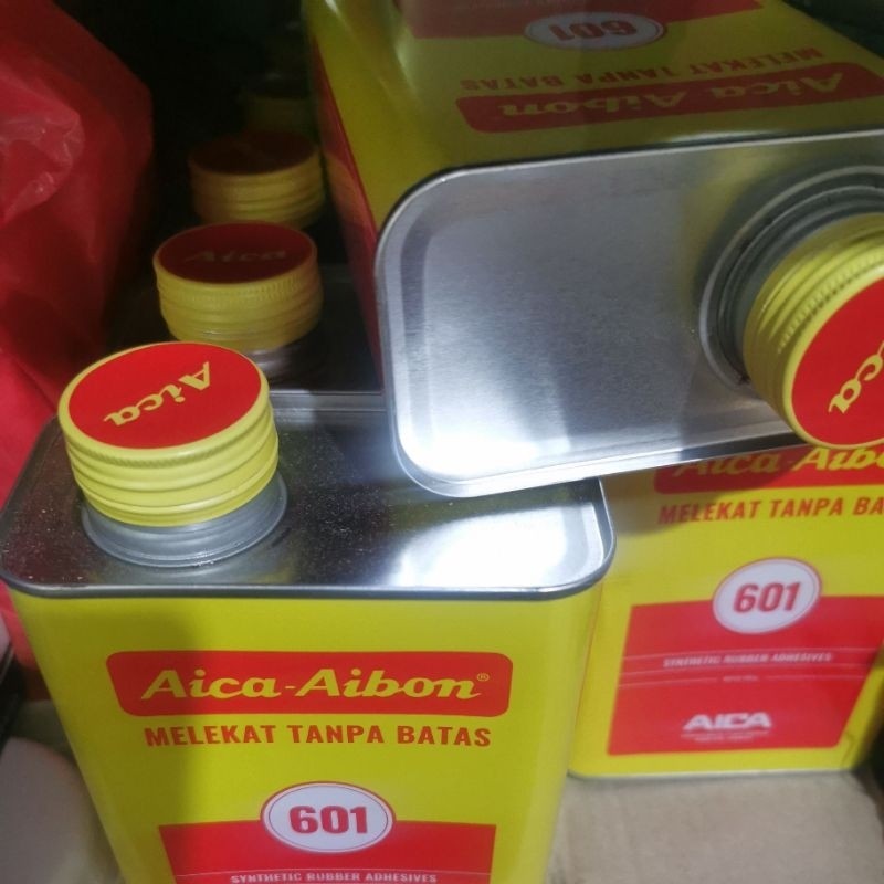 

JAMIN MURAH !!!Lem kuning serbaguna Aica Aibon 601 kemasan kaleng 700gram(BISA LANGSUNG ORDER)
