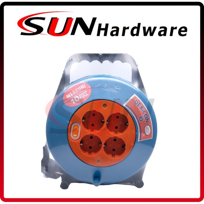 [BERGARANSI] Harga Promo Rol Roll Kabel Stop kontak Listrik 10 meter 4 lubang Berkualitas Paling Dic