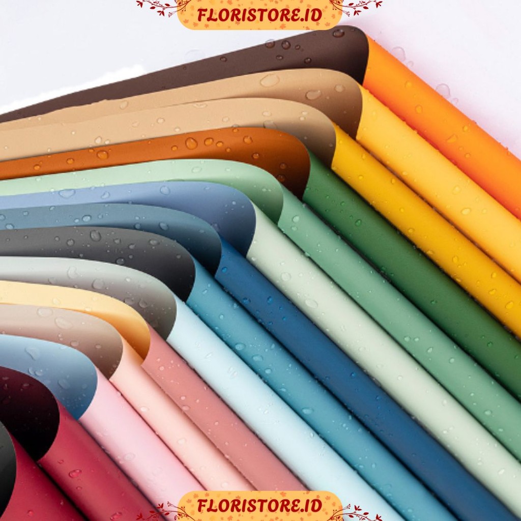 

TWO COLOR CELLOPHANE / FLORIST PAPER / KERTAS BUKET BUNGA / WRAPPING WRAPPER