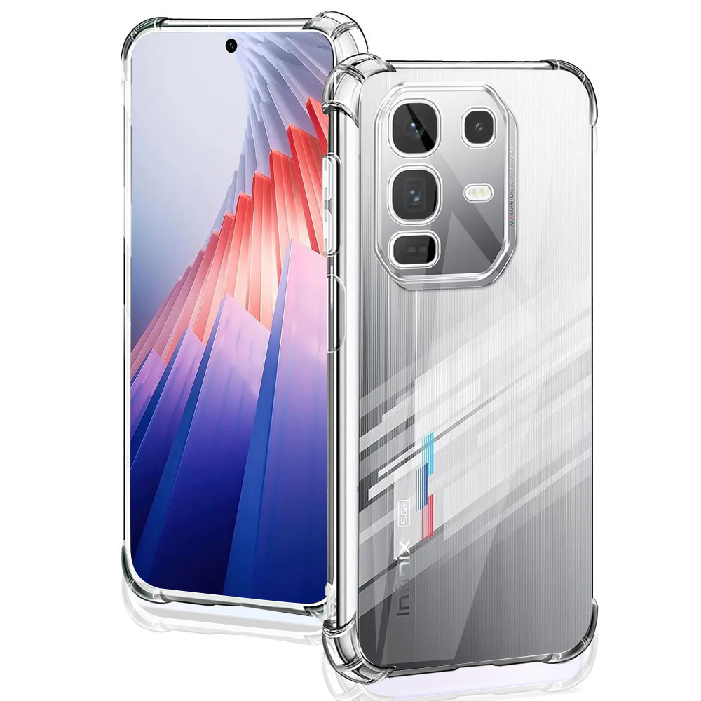 case INFINIX 50s / 50 4G / 50X / 50 PRO / 50 PRO PLUS  Soft Case AntiCrack Airbag Original