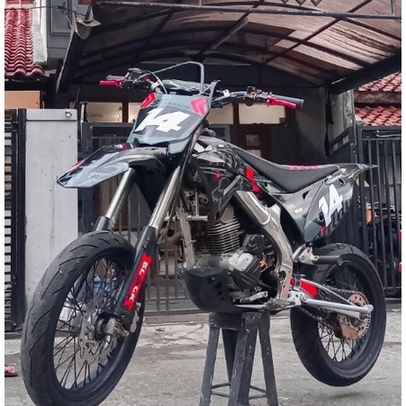 Decal hitam doff/decal crf 150doff /decal gordon doff premium