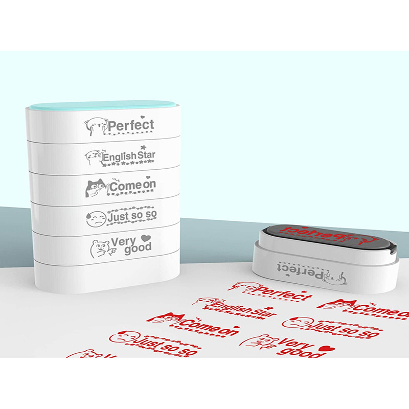 

Bview Art 5-Layers Wipable Building Block Seal Stamp For Kids Early Education Seal Stamp Teachers' Teaching Encourage Award Seal