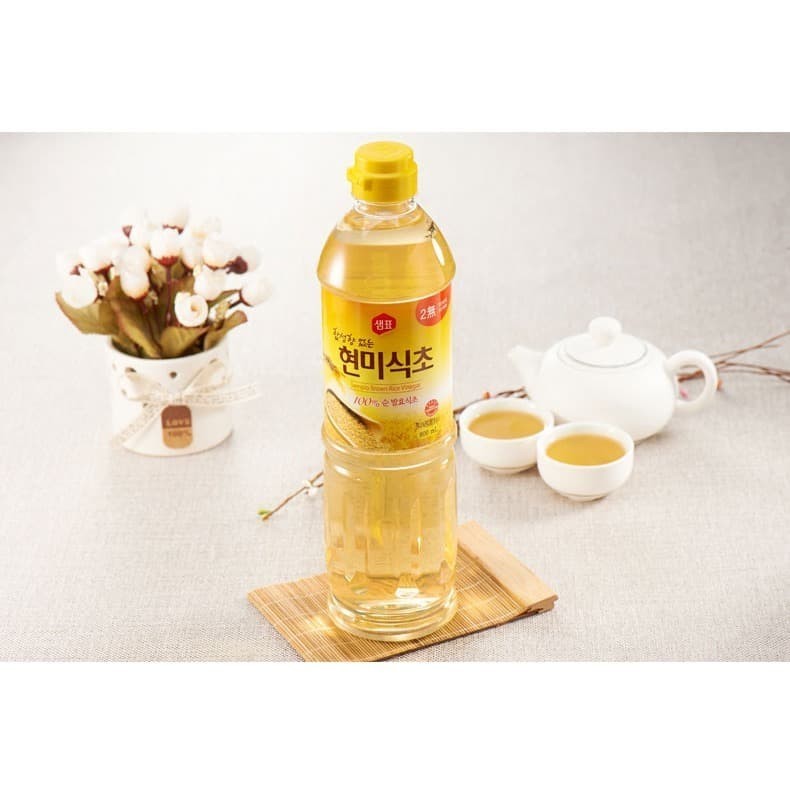 

JAMIN MURAH !!!Sempio Brown Rice Vinegar - 900ml(BISA LANGSUNG ORDER)