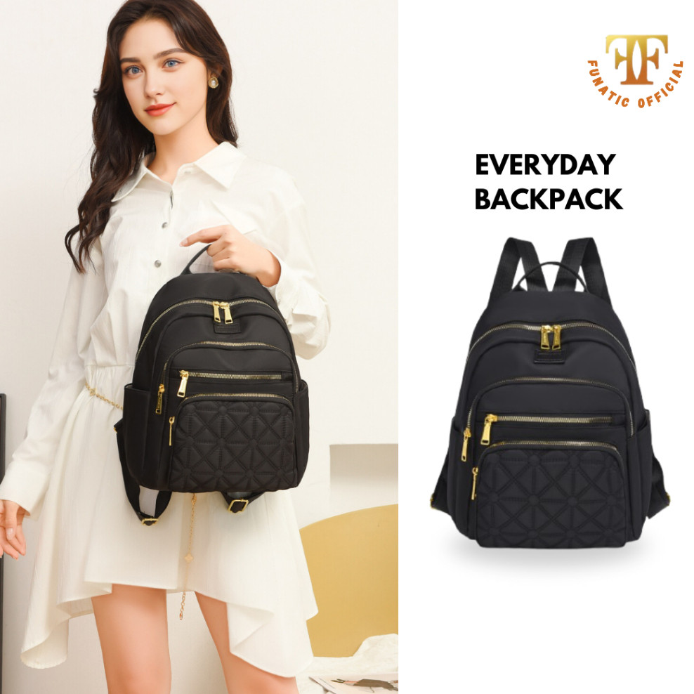 [Everyday Backpack] Tas Ransel Bisa Untuk Anak Sekolah Travel Ransel Multifungsi Tas Gemblok Funatic