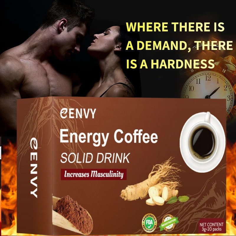 

ENVY Ginseng coffee strong physical endurance instant coffee palm sugar coffee vitality enhancer for adult men