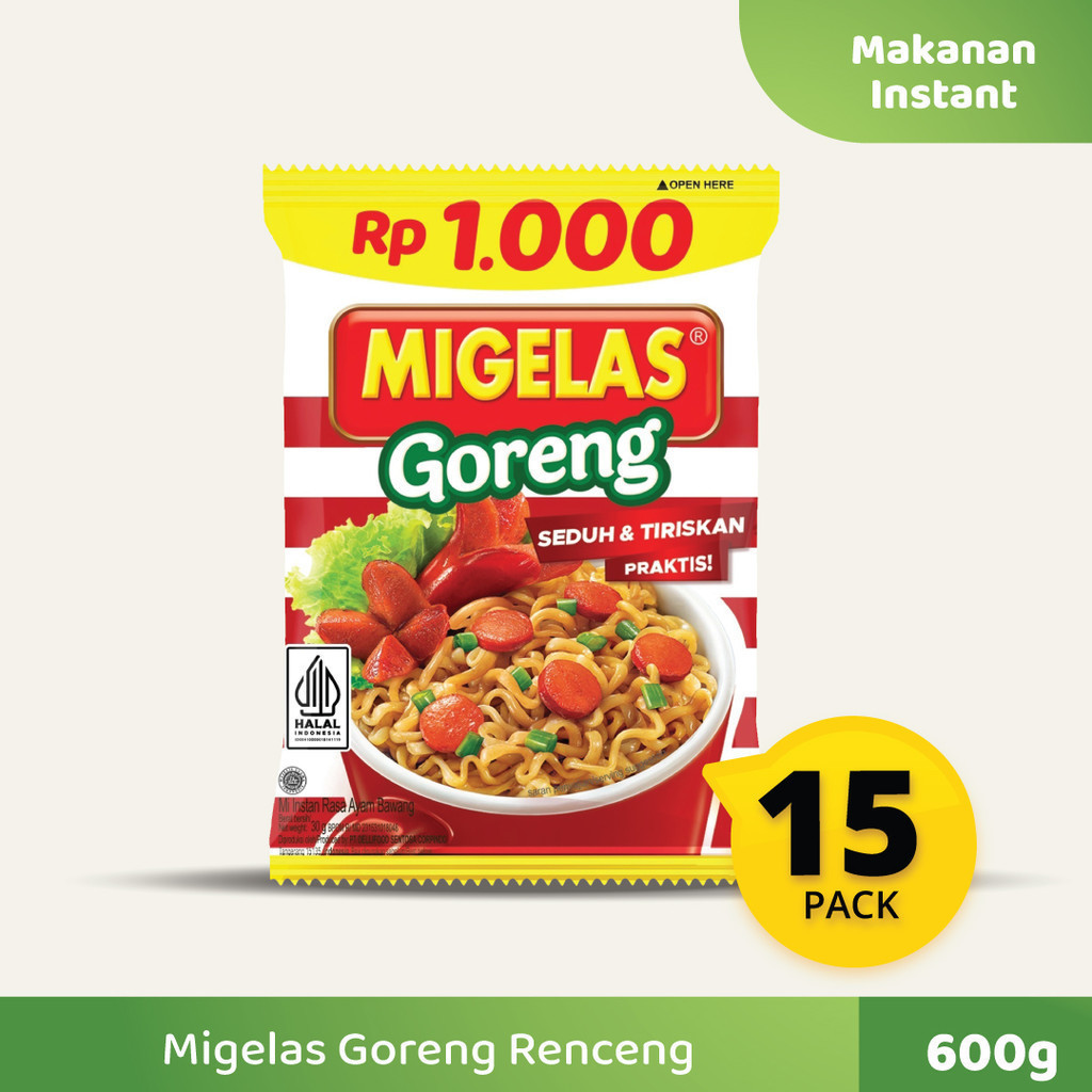 

Migelas Goreng Renceng 15 Sachet