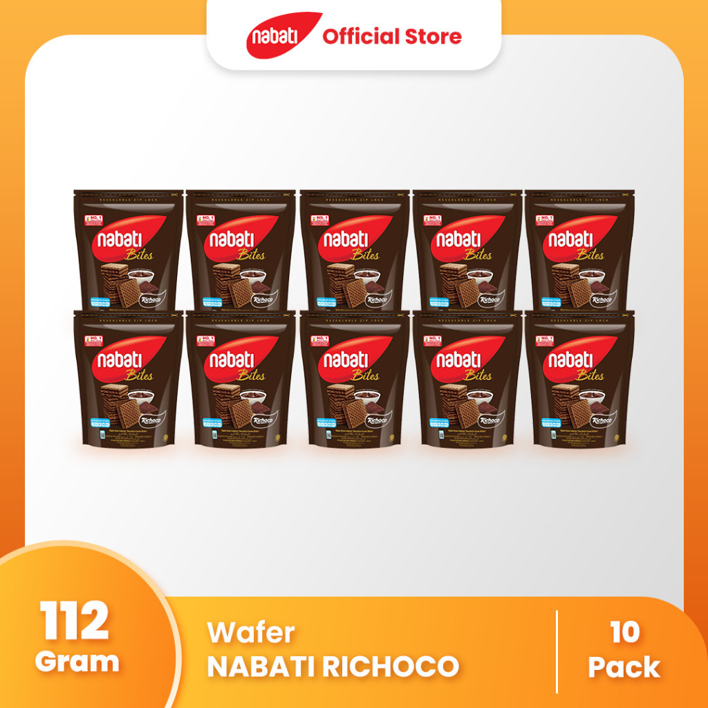 

[Bundle] NABATI Bites Richoco 100g x 10