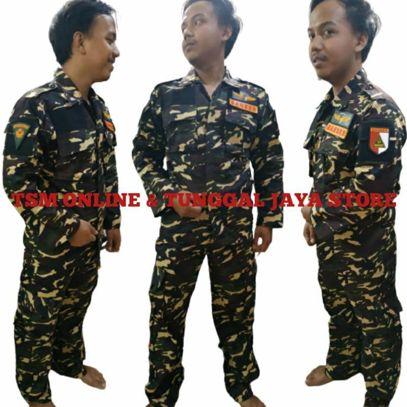 Setelan PDL Banser / setelan banser nasional / setelan banser / seragam banser