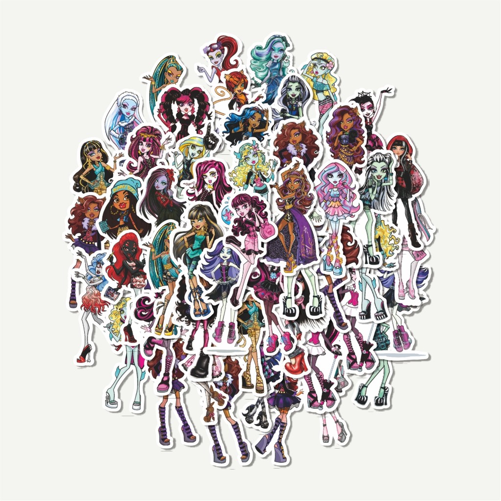 

Sticker Pack Stiker Monster High Series 2 | Sticker TUMBLR | Stiker LAPTOP KOPER HELM