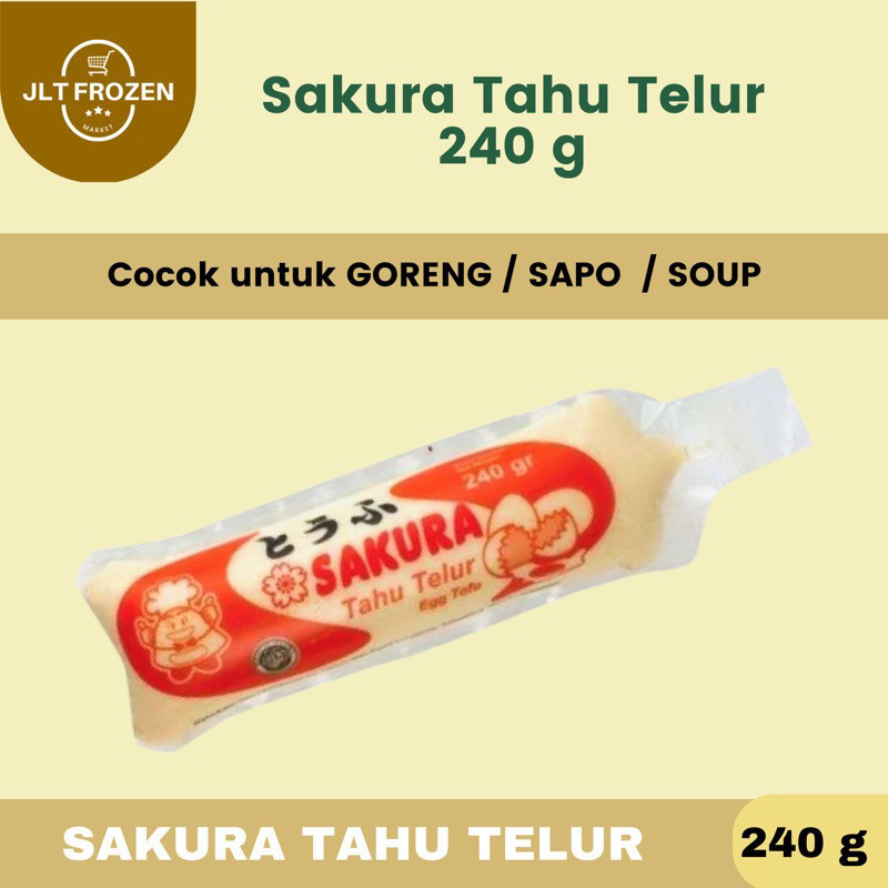 

Sakura Tahu / Tahu Telur 240g