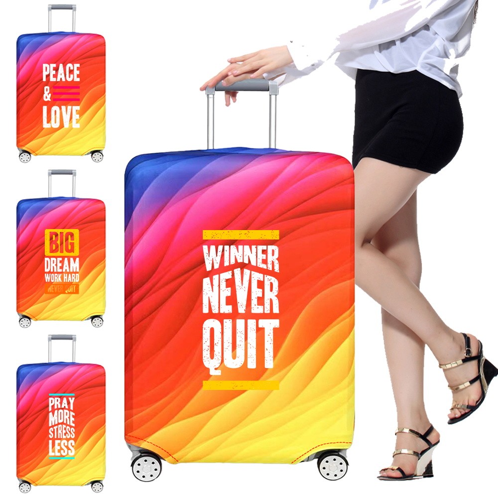 Penutup koper Travel Suitcase Set Is Suitable for 18-32 Inch Thick Dust Covers Luggage Protection Co