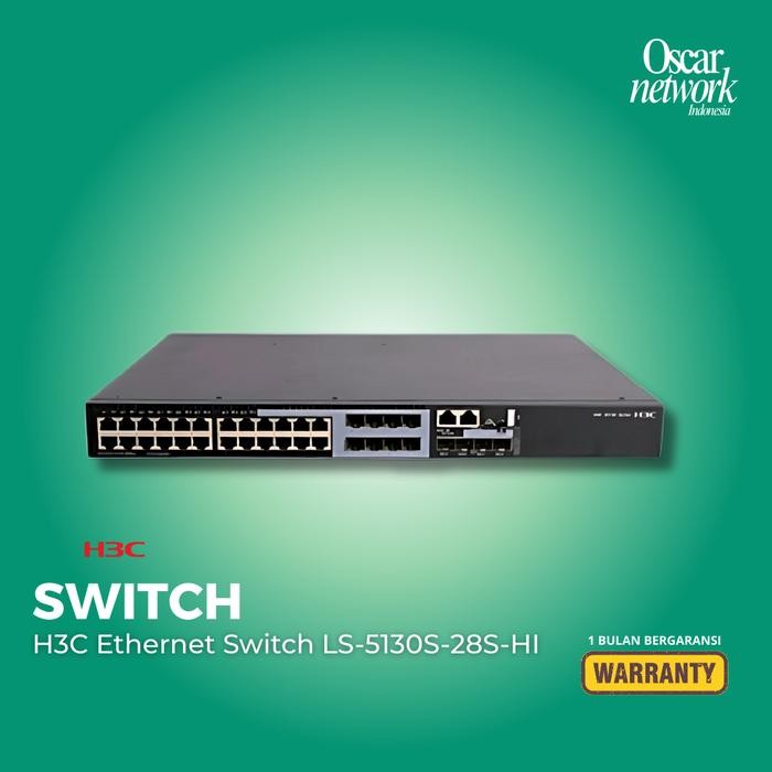 Switch Jaringan 28 Port H3C LS-5130S-28S-HI High Performance