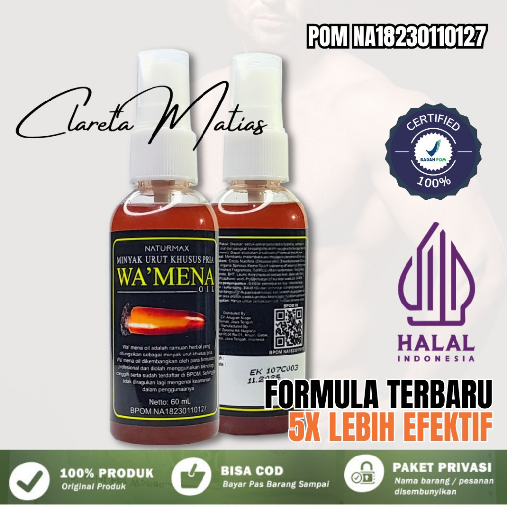 BEST PROMO MURAH !!! MINYAK WA`MENA OIL minyak pembesar penis obat pembesar kelamin pria pembesar al