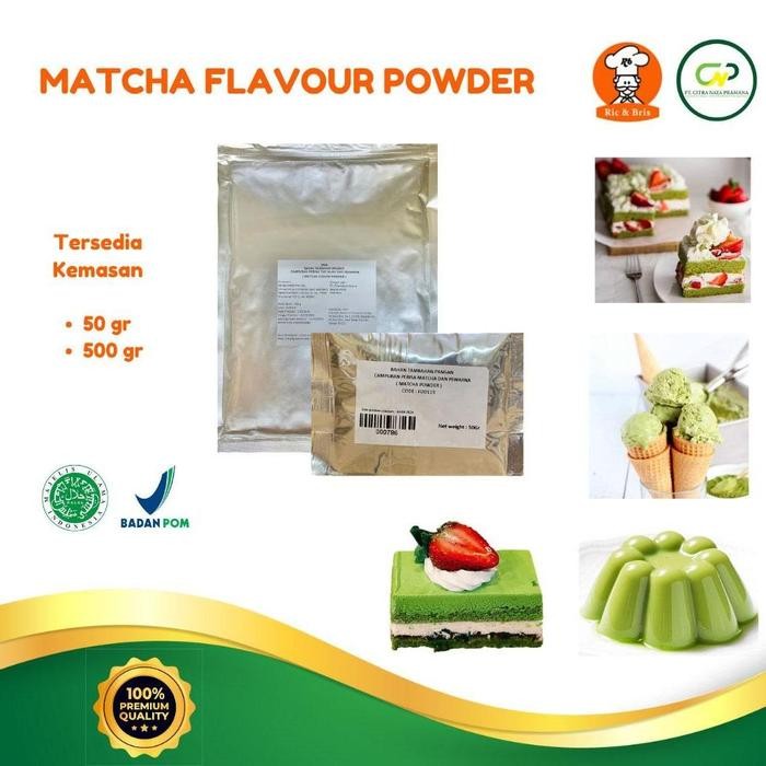 

Hot Produk R&B Matcha Flavour Powder / Bubuk Minuman Rasa Matcha / Matcha Powder - Kemasan 500 gram Terbaik dan Terlaris