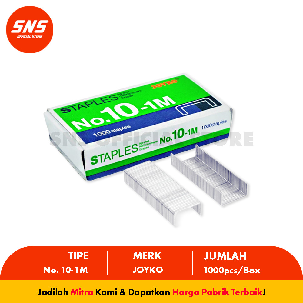 

Isi Staples No.10-1M JOYKO Best Quality - Mitra Packing Indonesia (MPI)