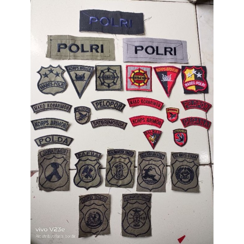 bet seragam baju pdl korps brimob logo bordir brimob betge brimob polri satbrimobda korps brimob rod