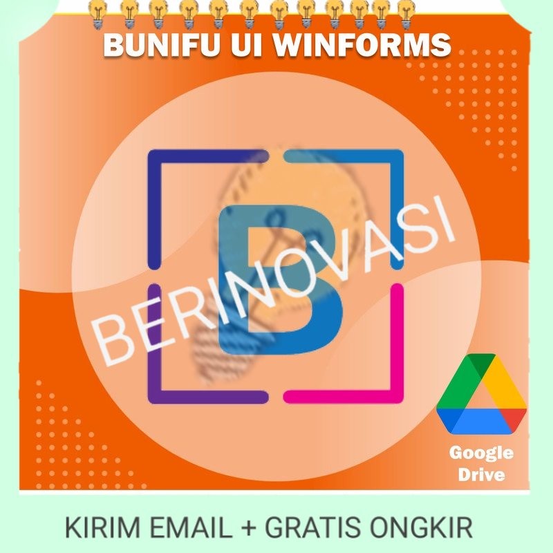 [GARANSI] Bunifu UI WinForms 5.0.3 / Dataviz v2.1.5 / Charts 1.0.1 Versi Terbaru Software PC Premium