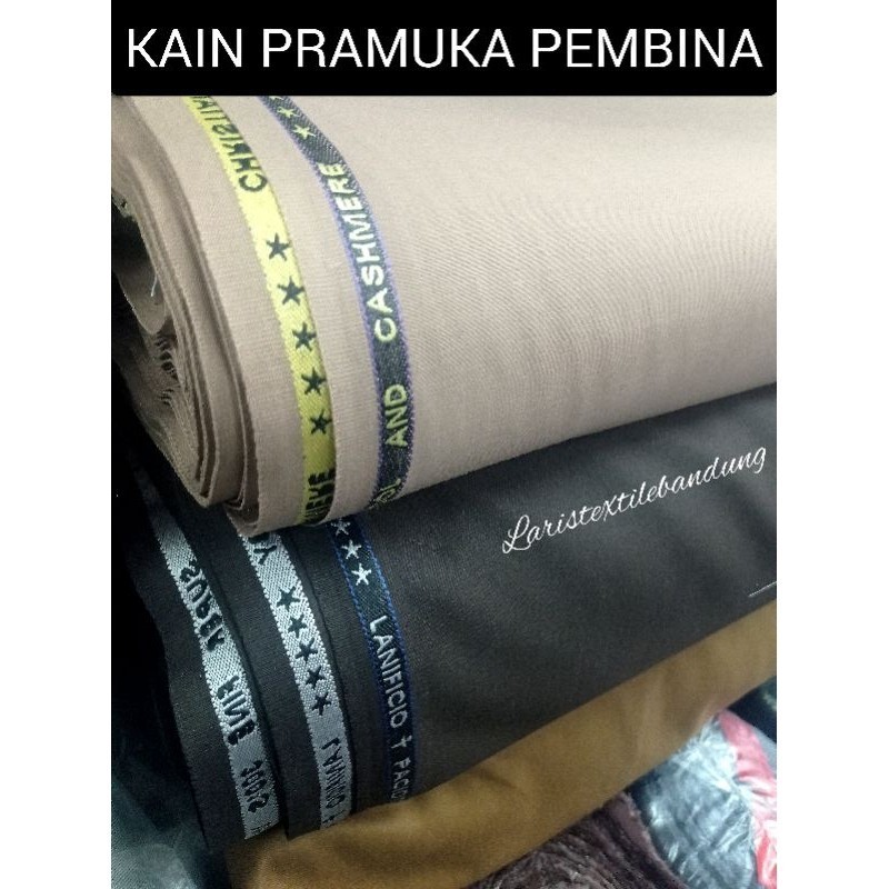 KAIN PRAMUKA PEMBINA/KAIN GURU/KAIN PEMBINA KANTOR KATUN LEMBUT