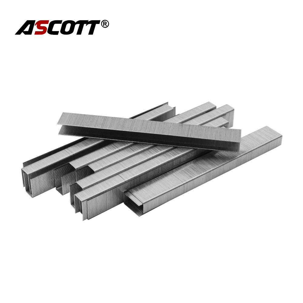 

2000pcs Air Nail Gun Fine Wire Staples Crown 9mm Nails 16mm Length Staples for Upholstering Furniture Cabinet Woodworking Tools