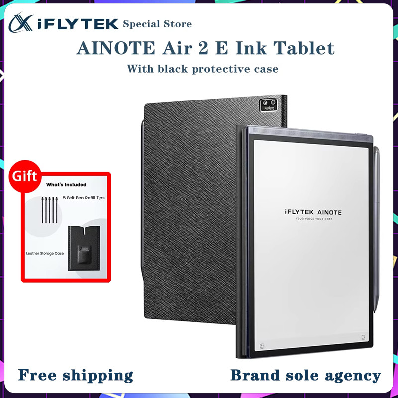 

iFLYTEK AINOTE Air 2 E Ink Tablet Supports stylus input & AI voice transcription Digital Notepad 8.2inch Electronic Notebook