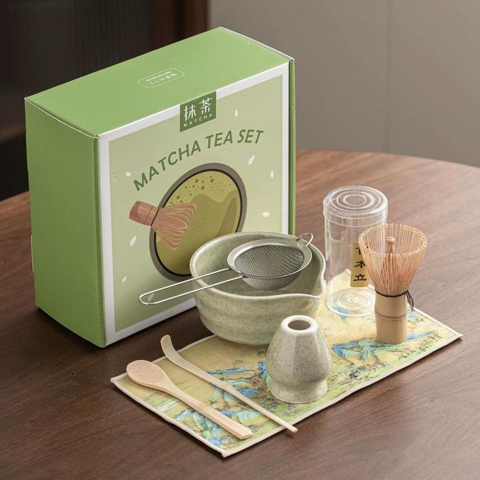 

Promo 2/5/4/7in1 Alat Matcha Making Set Powder Chasen Tool / Kerajinan Pembuat Matcha Mangkuk Matcha Keramik / Pengaduk Matcha Bambu / Penyangga Whisk Matcha2/ - Putih-2PCS Terlaris
