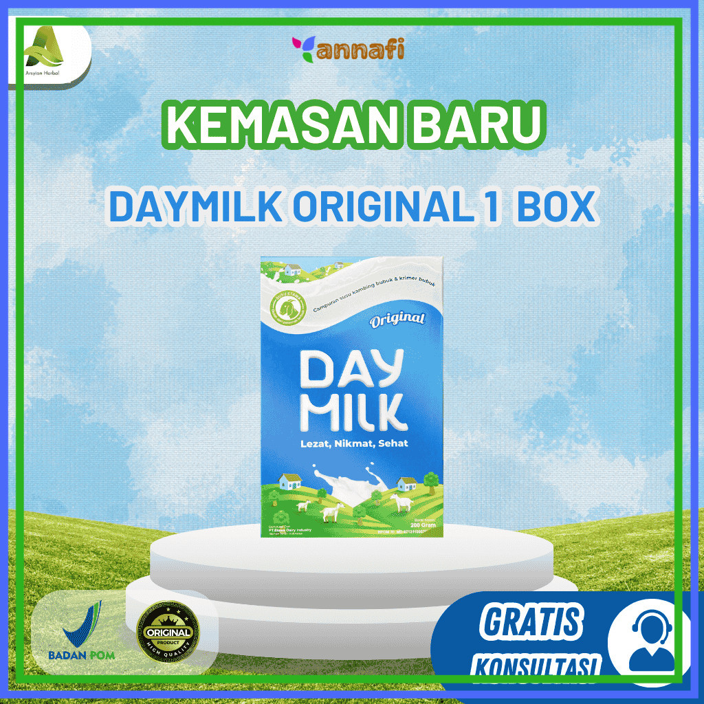 

Daymilk Original 200g Susu Kambing atasi Tulang Keropos
