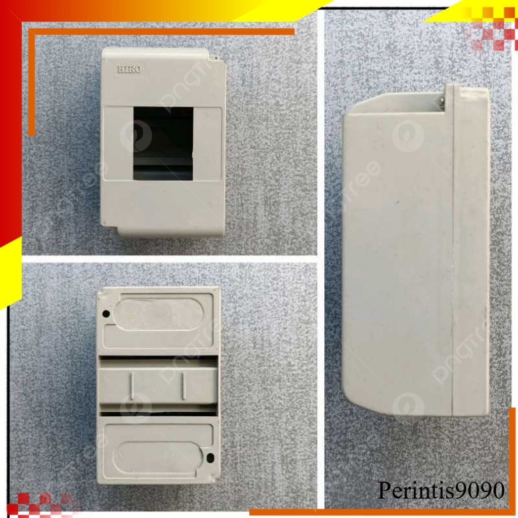 box mcb 2 group tempel pvc