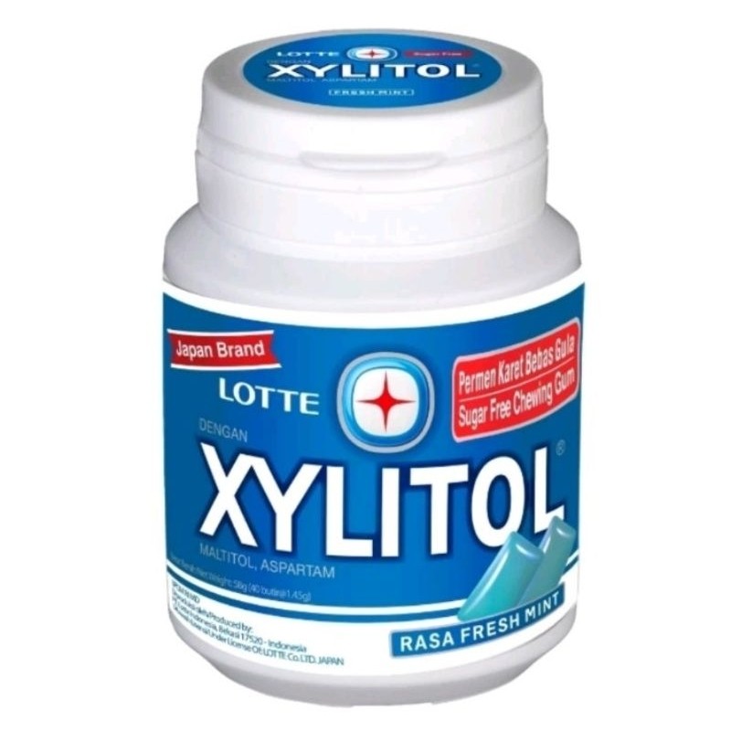 

Lotte Xylitol Gum Fresh Mint 58gr 40 Butir H