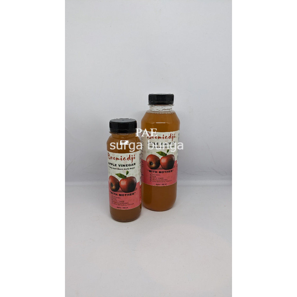 

cuka apel 250 ml / apple cider 100% apel murni