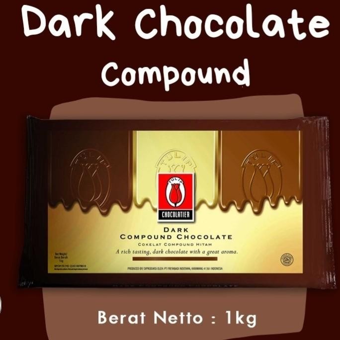 

Tulip Dark Compound Chocolate 1kg