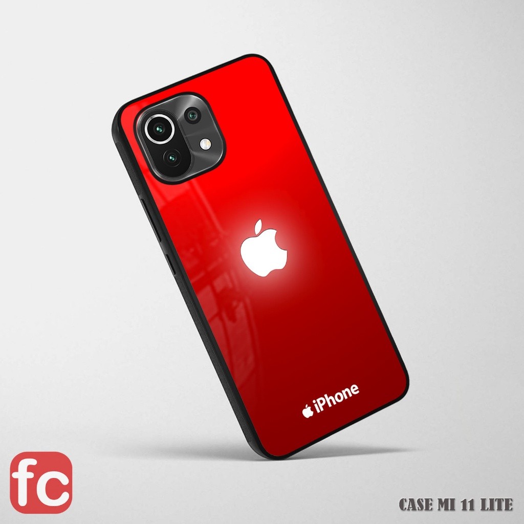 Softcase Xiaomi Mi 11 Lite | Mi 11 |   RR29 APPLE IPHONE | Case Glossy HD 11Lite