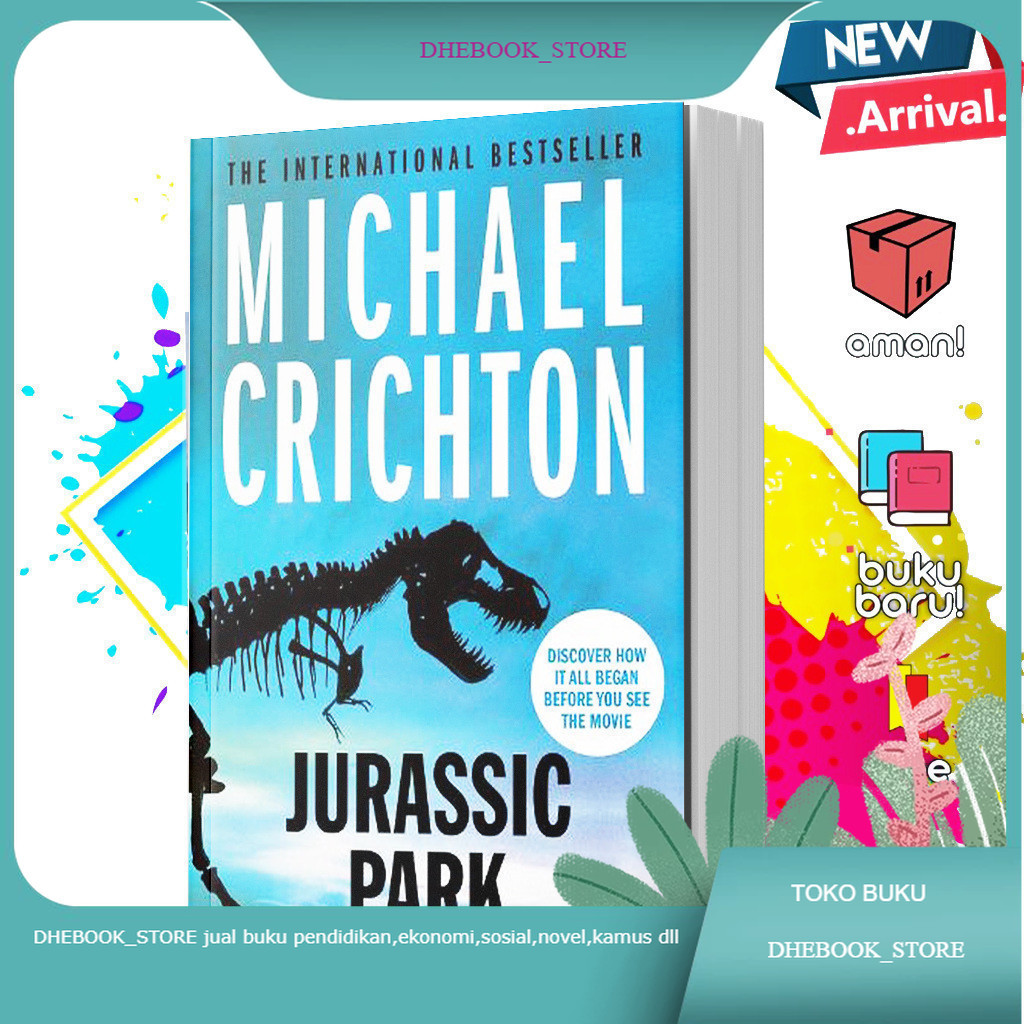 Buku Jurassic Park by Michael Crichton