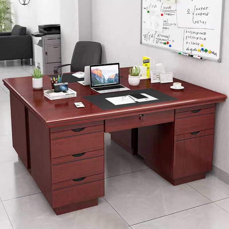 

DREAM HORSE - Meja Kantor 160cm/Meja Kerja Dengan 5 Laci/Meja Belajar/Meja Kerja Minimalis/Meja Bos/Meja Tulis