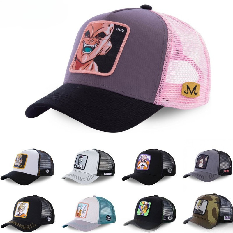 

Dragon Ball Kame Senin Cotton Baseball Cap Anime Adjustable Snapback Hat for Men Women Hip Hop