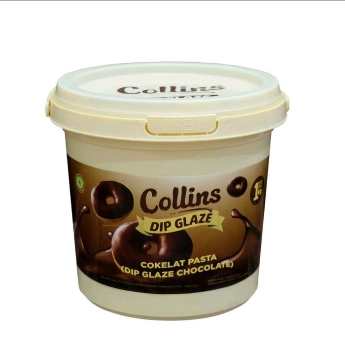 

COLLINS DIP GLAZE 1 KG MAKASSAR - Cokelat