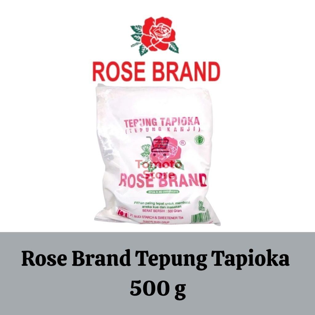 

✨ TOMOTOSTORE ✨ ROSE BRAND Tepung Tapioka 500 Gram / 500 gr