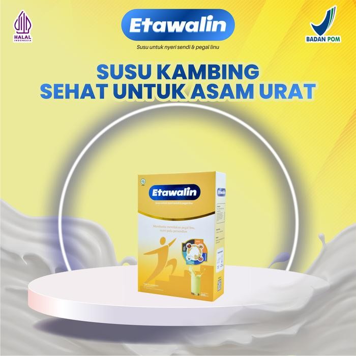 

[Best Seller] Etawalin - Susu Kambing Sehat Untuk Asam Urat - Paket 1 Box