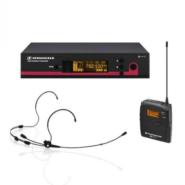 MIC WIRELESS SENNHEISER EW100 G3 HEADSET PLUS CLIPON