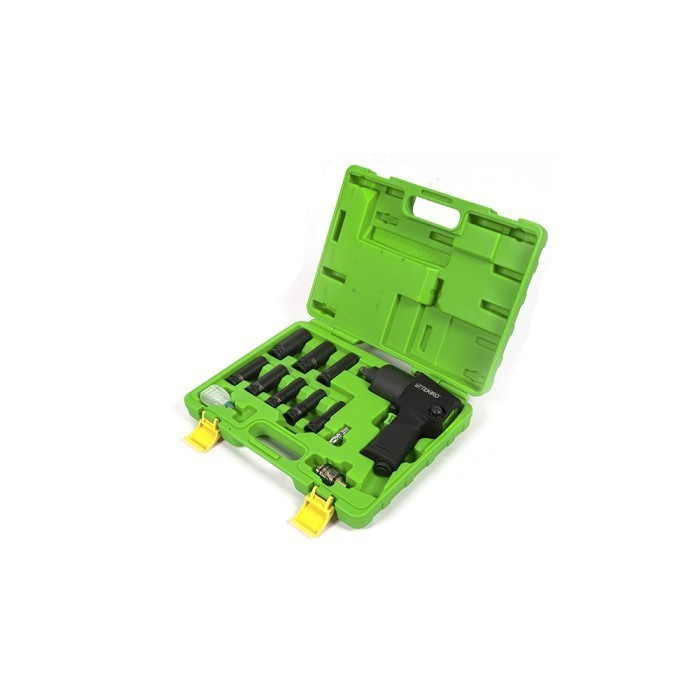 TEKIRO AIR IMPACT WRENCH 1/2" SET 12 PCS / PEMBUKA BAUT ANGIN - NEX TOOLS
