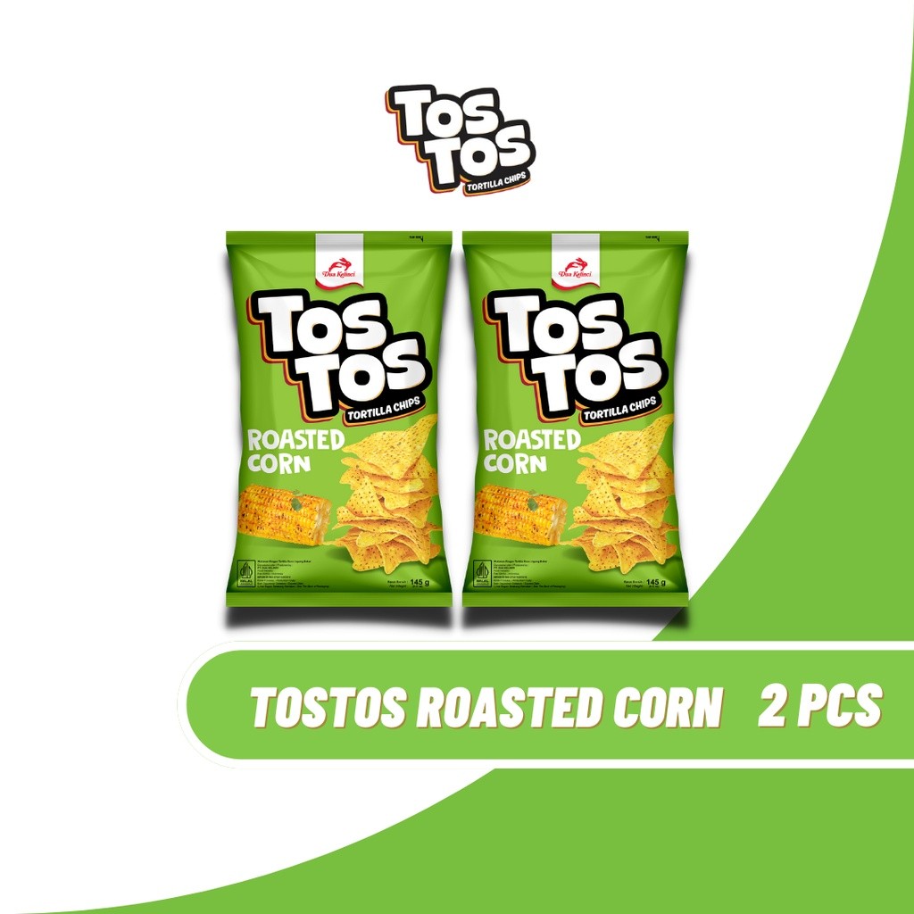 

TOSTOS Roasted Corn (140gr) Bundling 2 pcs