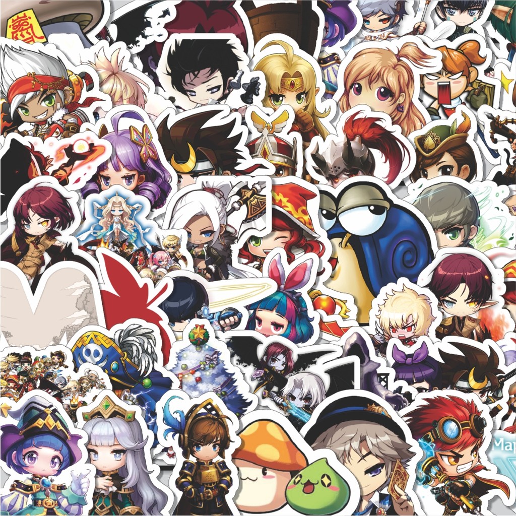 

Stiker Cutting Pack Stiker Game Series Maple Story Mix 1 Isi 100Pcs Series Aesthetic Lucu Keren Untuk Koper Bahan Vynil