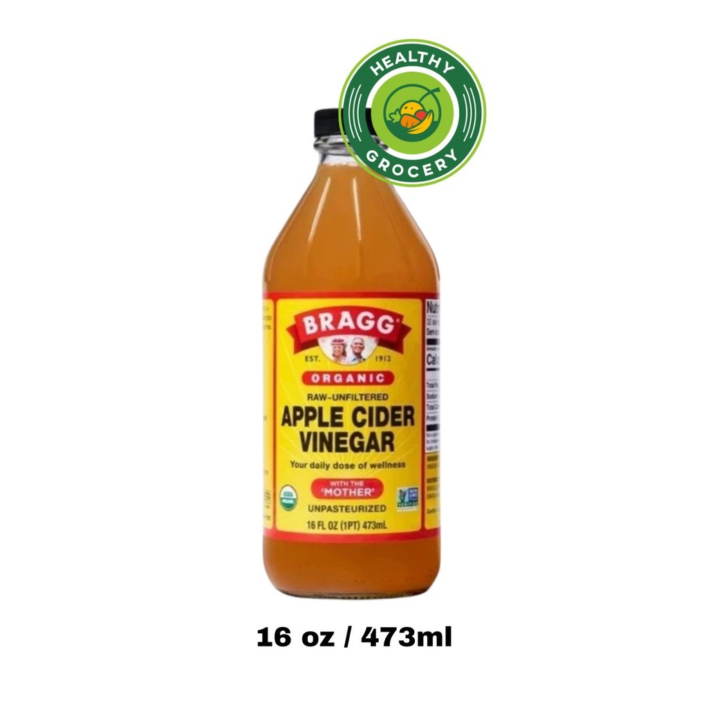 

Bragg Apple Cider Vinegar 16oz / Bragg Apple Cider Vinegar 473ml