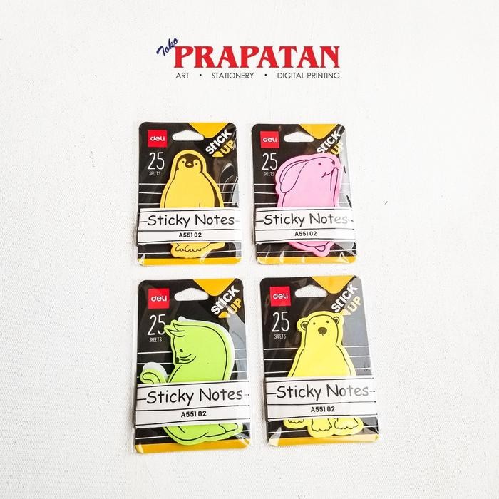 

Deli Sticky Note Tema Binatang A551 02 - Beruang