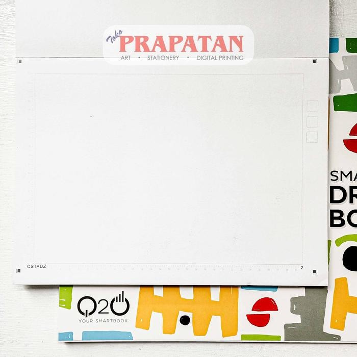 

O2O Smart Drawing Book 150gsm Sketch Book | Buku Gambar - A4