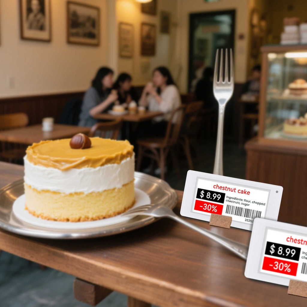 

Supermarket Digital Ble shelf label 2pcs 2.9 inch Smart Tag Price Digital Retail Price Tag