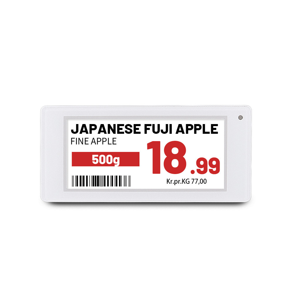 

2.9'' inch BLE Electronic shelf label 3 Color E-ink Display Electronic Digital Price Tags for Retail