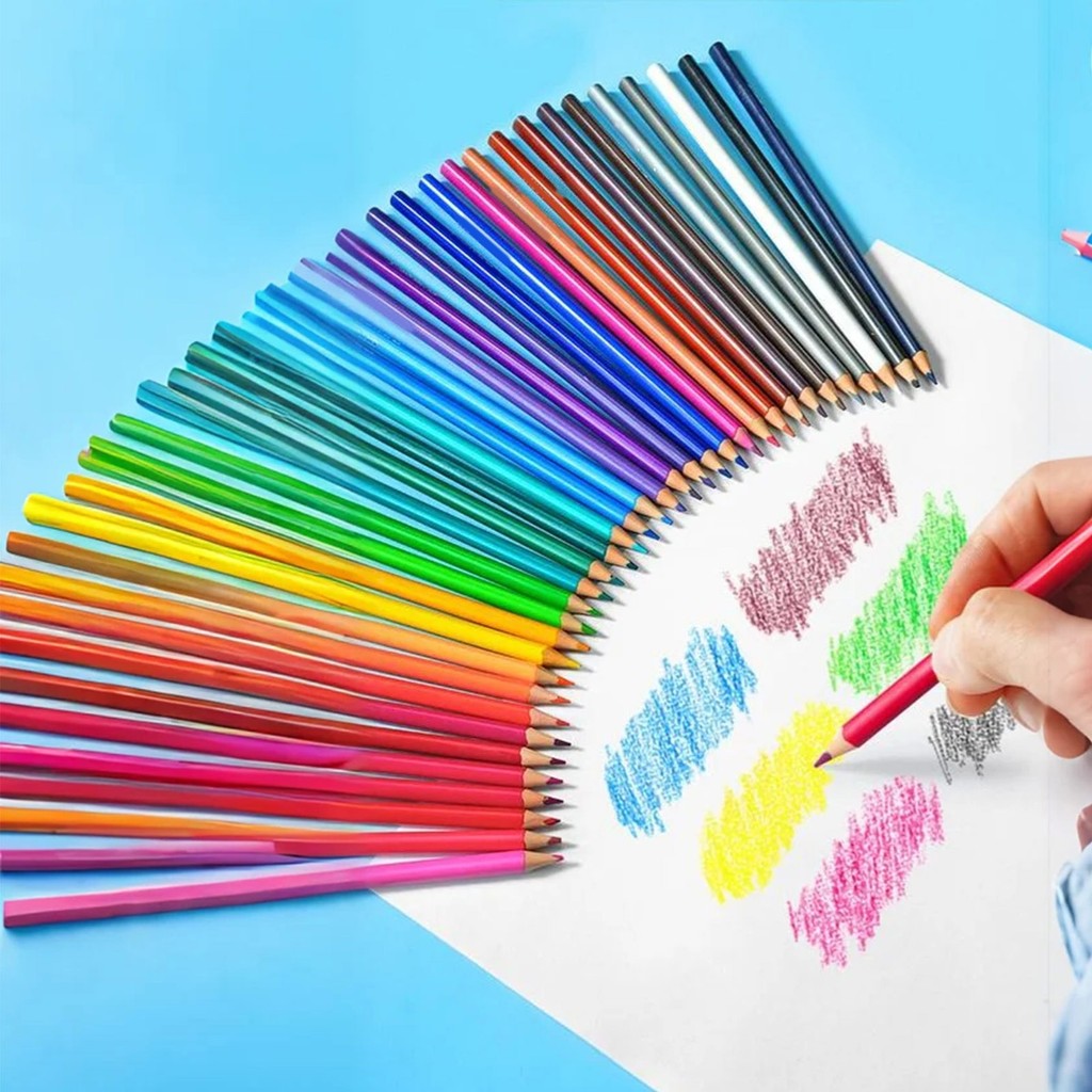 

New Coloured Pencil Set High Quality Art Drawing Pencils Set Student Standard Drawing Pencils Set School Stationery Set Supplies