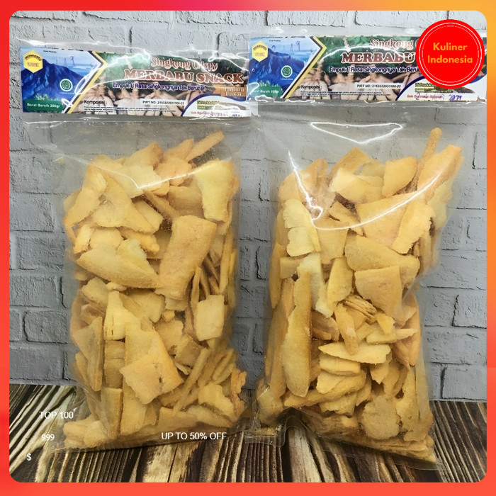 

Keripik Crispy Singkong Merk Merbabu Snack Aneka Rasa