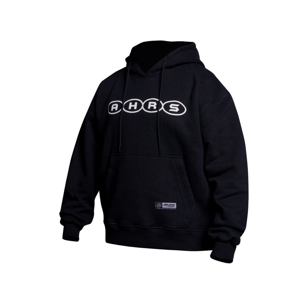 AHRS Oversize Hoodie - Gambling Jaket Sweater Black